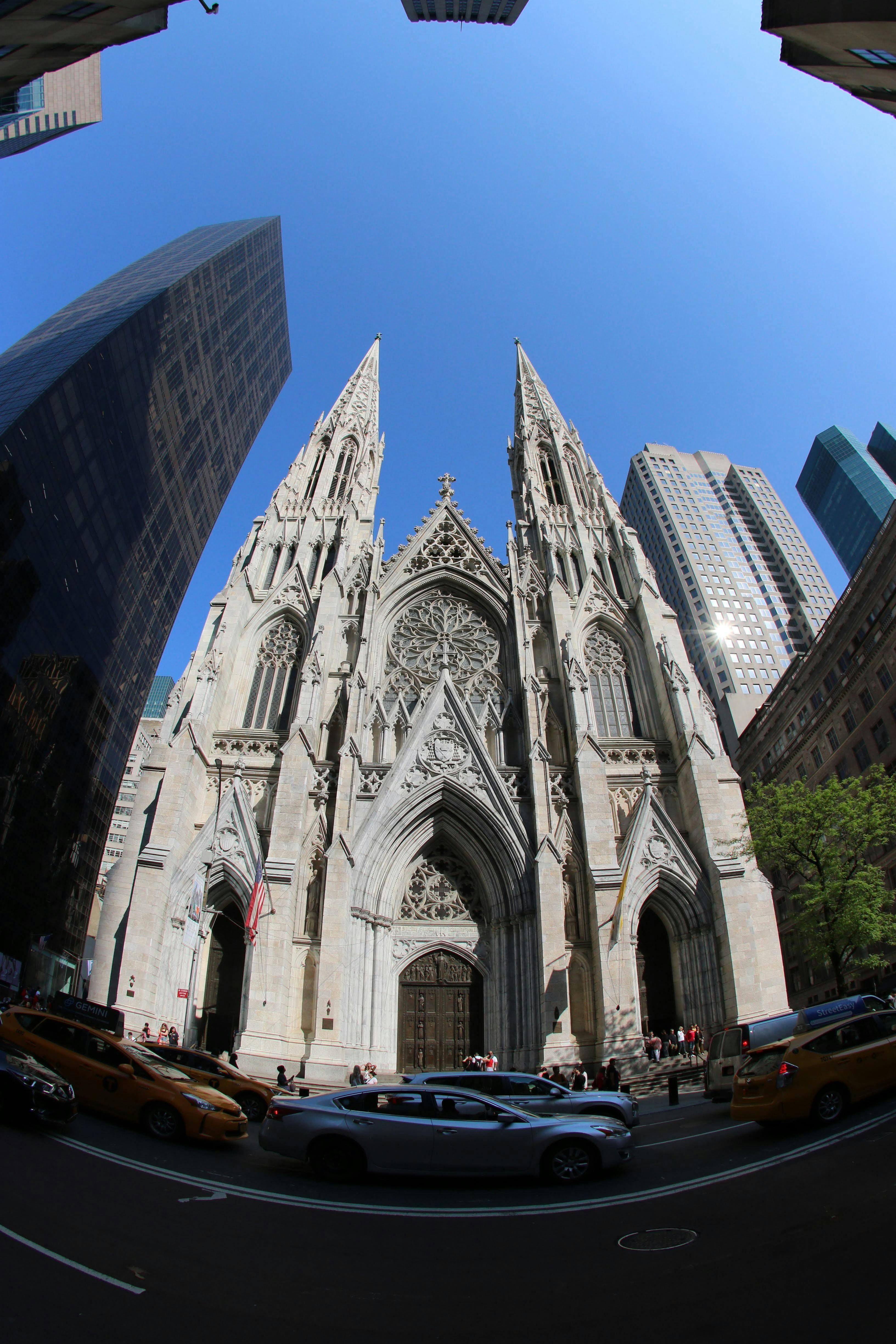 Fish Eye Photo Of Cathedral