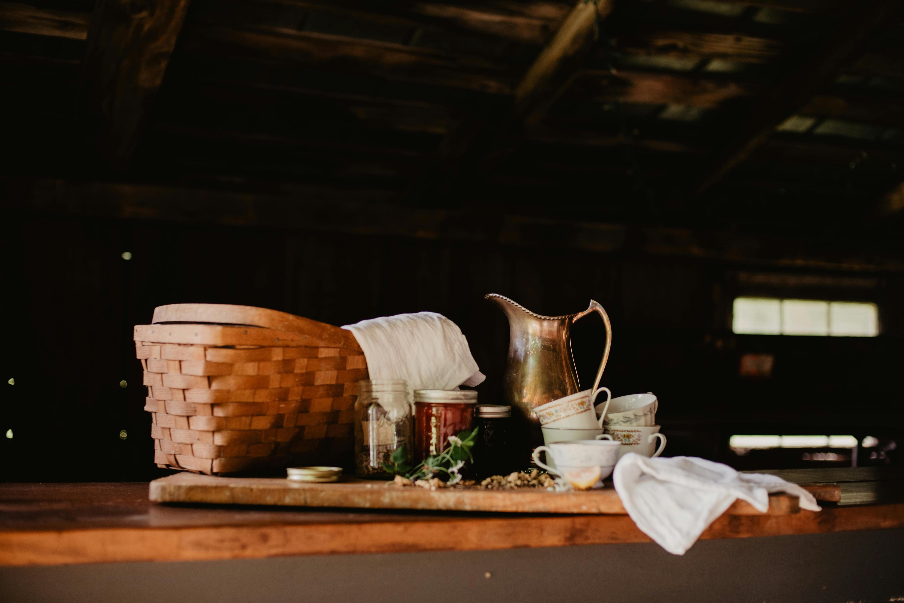 Brown Woven Basket